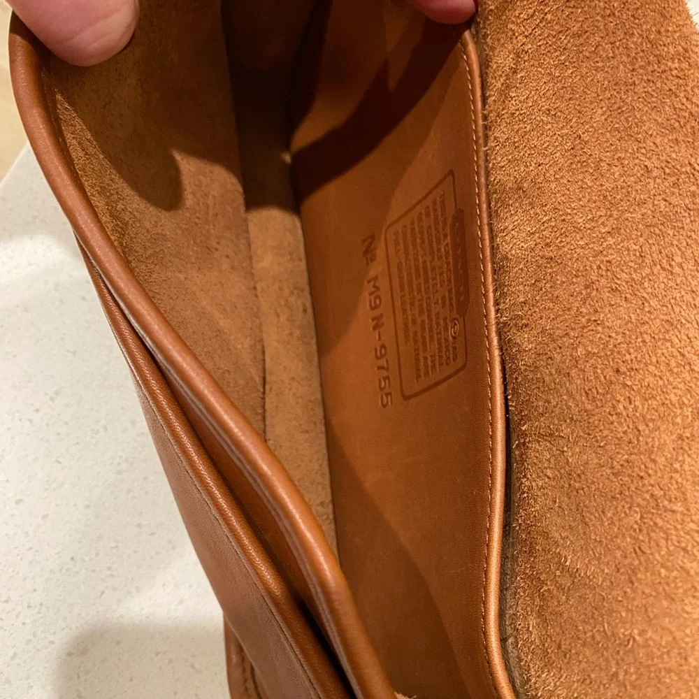 Vintage Coach Penny Pocket 9755 Purse British Tan - Picture 9 of 12